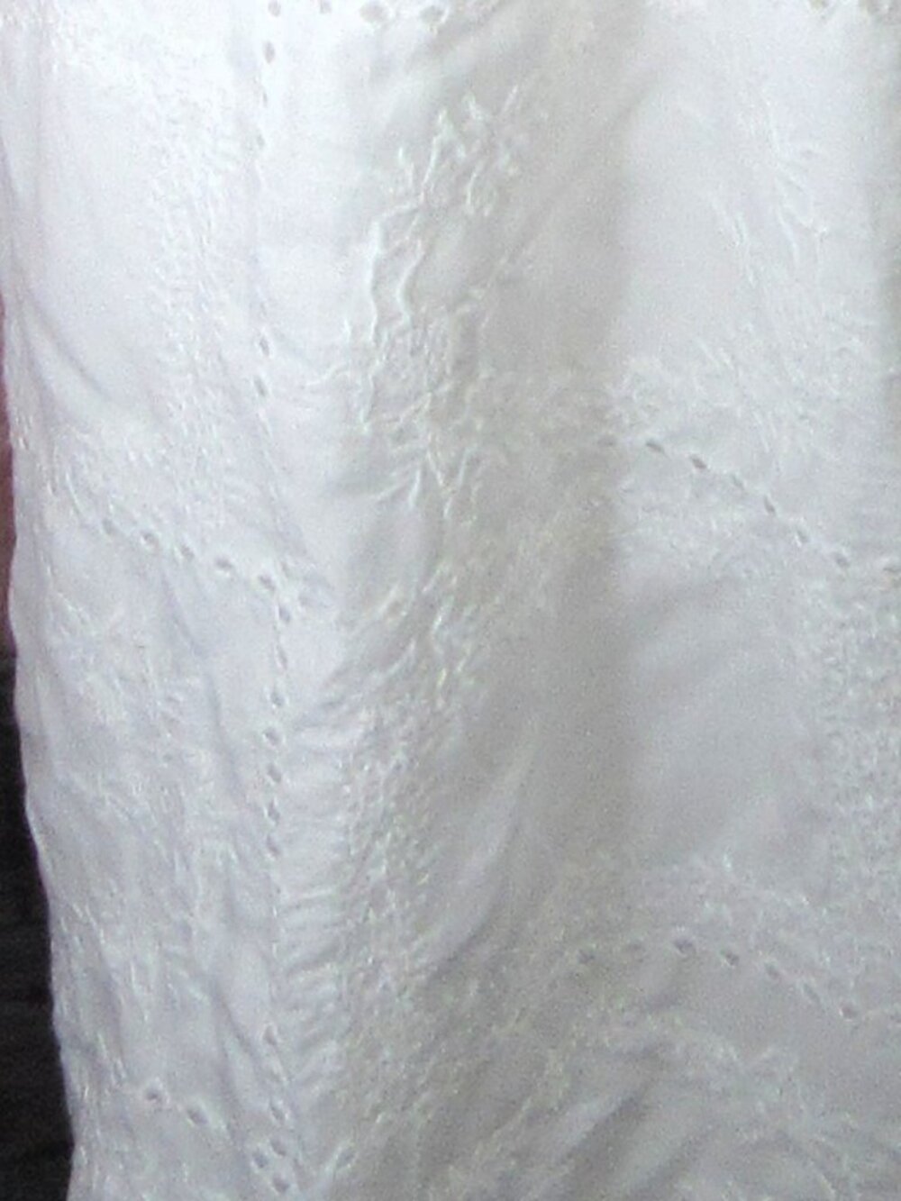 NWT LUCKY BRAND COTTON EYELET MAXI SKIRT LINED  SIZE 16/18 - Picture 4 of 11